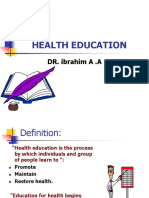 Health Educationn