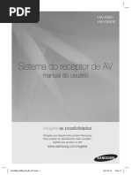 Manual Hometheater HW-D600 D650S ZD BP 0813