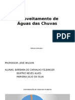 Aproveitamento de Águas Das Chuvas