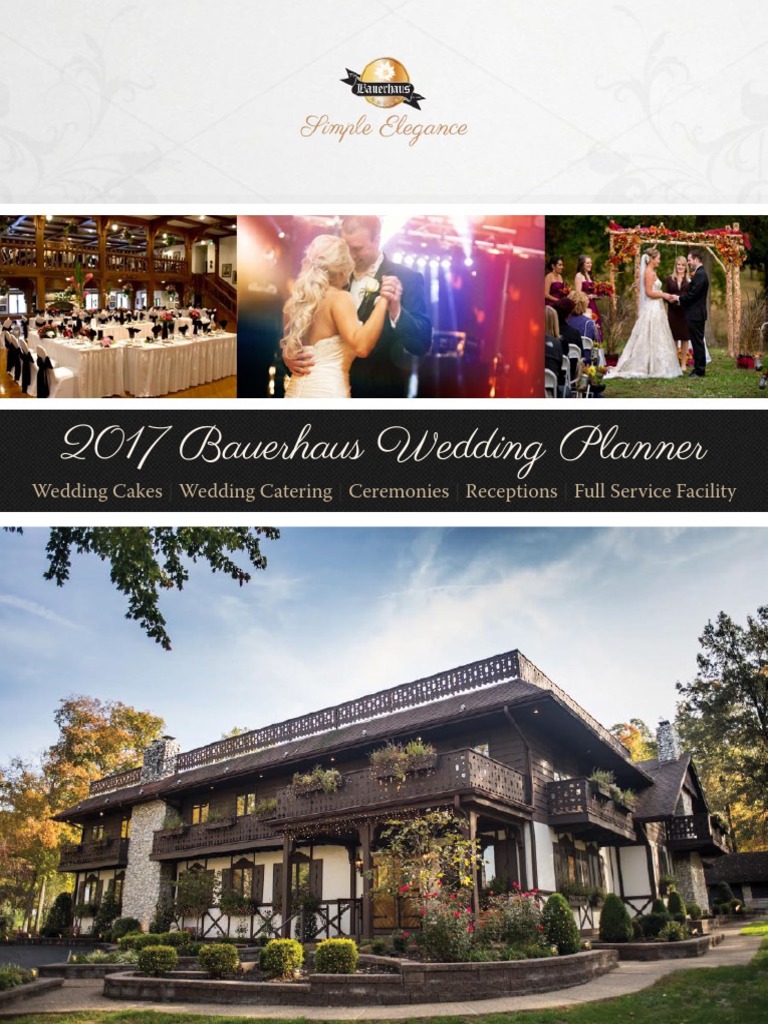 Bauerhaus Wedding Catering Guide | PDF | Salad | Drink
