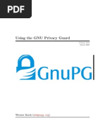 Using The GNU Privacy Guard