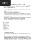 Critical Thinking Questions Page 59: Gavin.M Blk:3