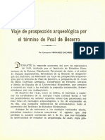 3 - 1953 Viaje de Prospección Arqueológica Por El Término de Peal de Becerro - Concepción Fernández-Chicharro y de Dios