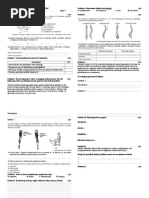 Test Aparat Ruchu | PDF