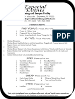 Premium Menu PDF