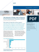 Research: The Internet of Things-Pain or Panacea For The Homeowners Insurance Market?