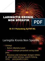 Laringitis Kronik nonspesifik