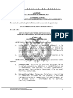 Por Cuanto, La Asamblea Legislativa Plurinacional, Ha Sancionado La Siguiente Ley