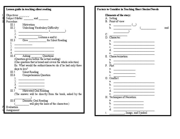 Teaching Silent Reading Strategies | PDF | Narration | Reading ...