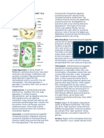 Parts of Animal and Plant Cell