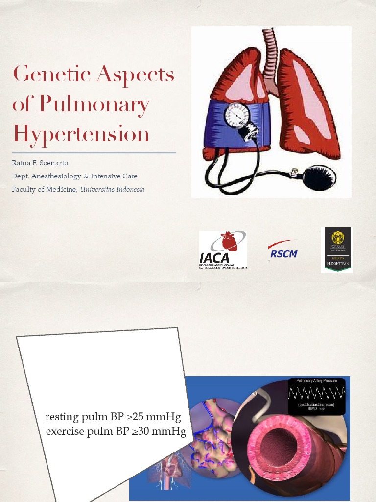 Genetics Aspect Pulmonary Hypertension | PDF | Life Sciences | Cell Biology
