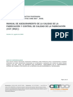 Manual de Aseguramiento de La Calidad de La Fabricación MQA