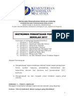 Instrumen Pemantauan Pembukaan Sekolah 2017