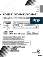 JVC KD-R431 Manual