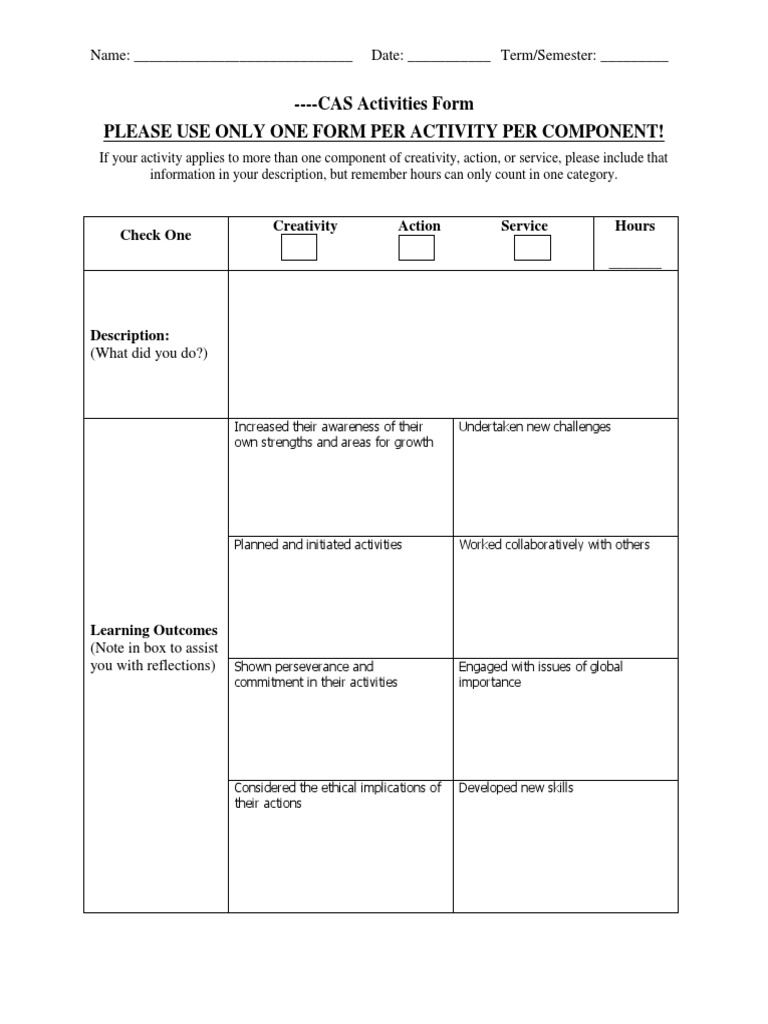 Casreportdocument | PDF | Business