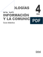 Tecnologias de La Informacion y de La Comunicacion. Guia Didactica