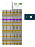 Wooden training log tracking hours and days for various skill levels