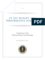 FY 2017 Budget and Performance Summary