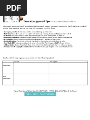 Time Management