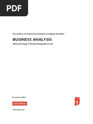Business Analysis