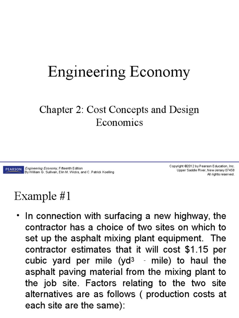 Cost Definition Examples PDF Transport Business