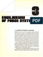 Equilibrium of Force Systems