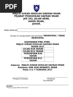 Borang Pengesahan Penyertaan