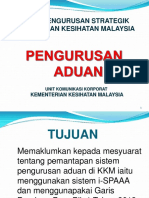 Pembentangan Pengurusan Aduan