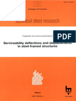 !! Serviceability Deflections and Displacements in Steel-Framed Structures