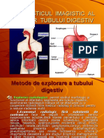 Diagnosticul Imagistic Al Bolilor Tubului Digestiv