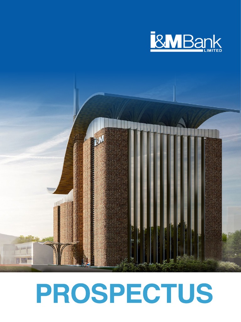I&M Bank Rwanda Share Offer Prospectus | PDF | Securities (Finance) | Banks