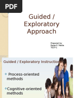 Guided Exploratory Approach