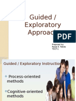 Guided Exploratory Learning Approaches