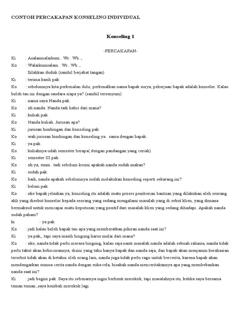 Contoh essay bimbingan dan konseling image