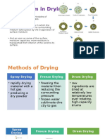Mechanism in Drying
