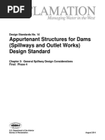 Rock-Lined Chute Design Procedures | PDF | Civil Engineering | Nature