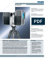 FARO Laser Scanner Focus 3D Tech Sheet