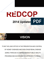 REDCOP 2014 Updates: Vision, Mission and Goals for Kidney Disease Prevention