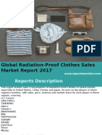 Global Radiation-Proof Clothes Sales Market Report 2017