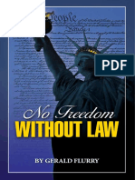 No Freedom Without Law