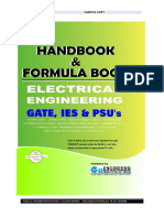 Electrical Handbook Formula Book Sample