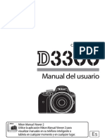 Manual Usuario Nikon d3300