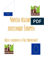 Règlement Zootechnique Européen