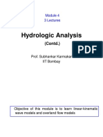 Lecture1 - Hydrological Analysis Contd