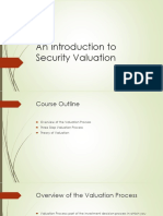01.an Introduction To Security Valuation I PDF