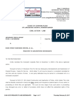 Lancaster County Court Case No. 08-CI-13373 Re PRAECIPE TO ADD DEFENDANTS February 23, 2017 With CASE FILE