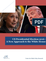 US Presidential Election 2016 - A New Approach To The White House