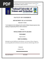 Download Challenges Faced by SMEs When Adopting IFRS for SMEs Mnematiere by munyaradzi nematiere SN340095292 doc pdf