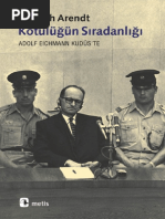 Hannah Arendt-Kotulugun Siradanligi