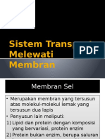 Sistem Transport Melewati Membran